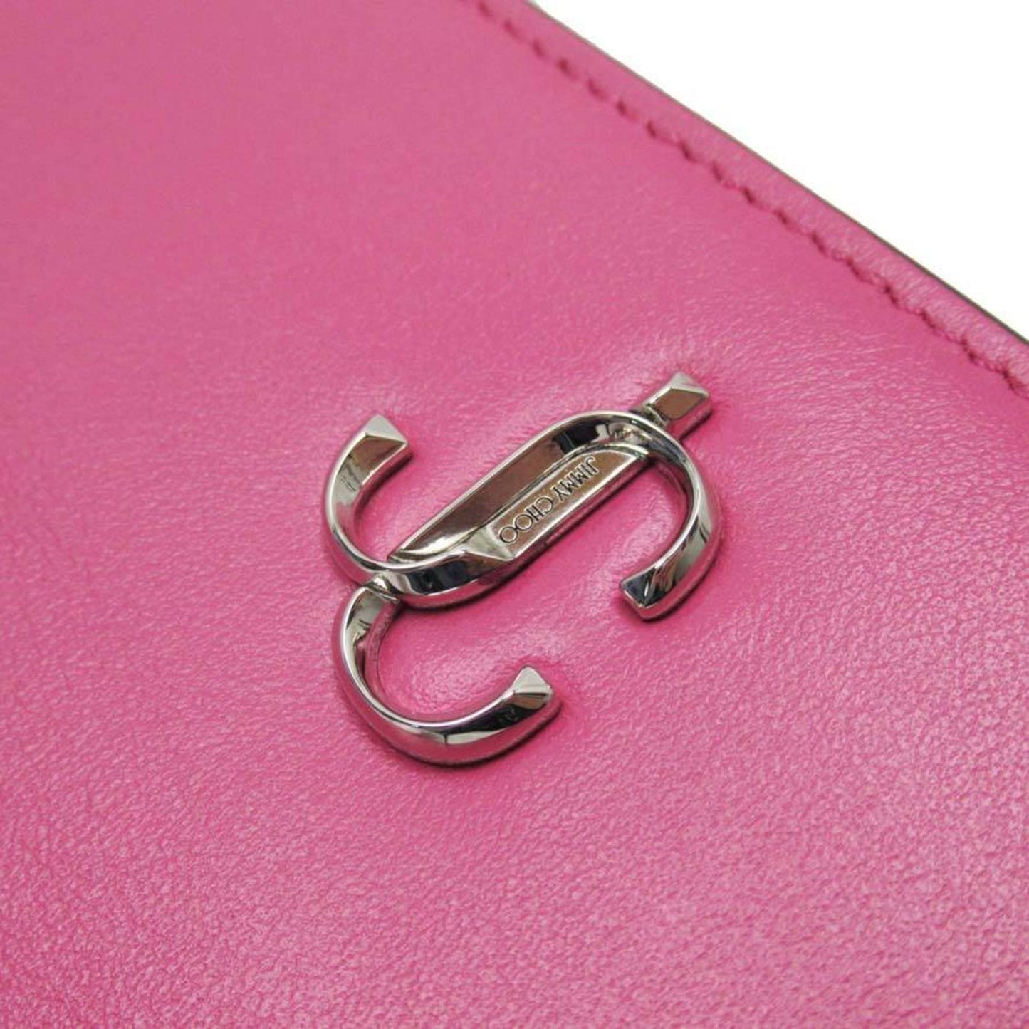 Jimmy Choo Pink Leather Wallet