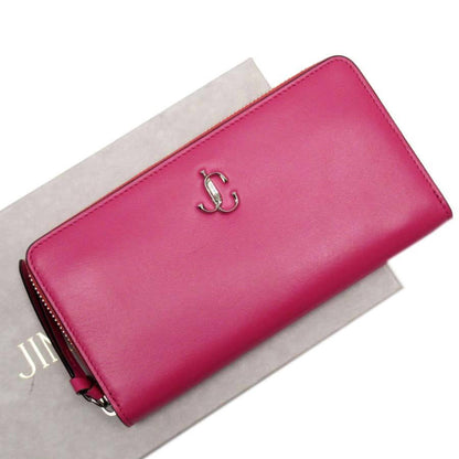 Jimmy Choo Pink Leather Wallet