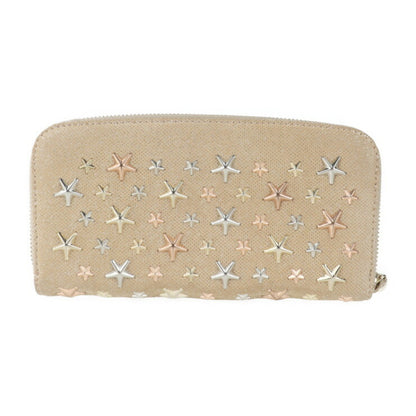 Jimmy Choo Black Canvas Wallet
