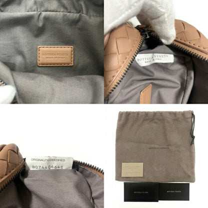 Bottega Veneta Pink Leather Intrecciato