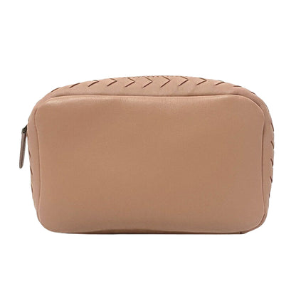Bottega Veneta Pink Leather Intrecciato