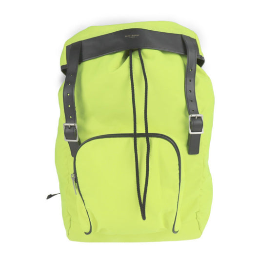Saint Laurent Green Synthetic Backpack