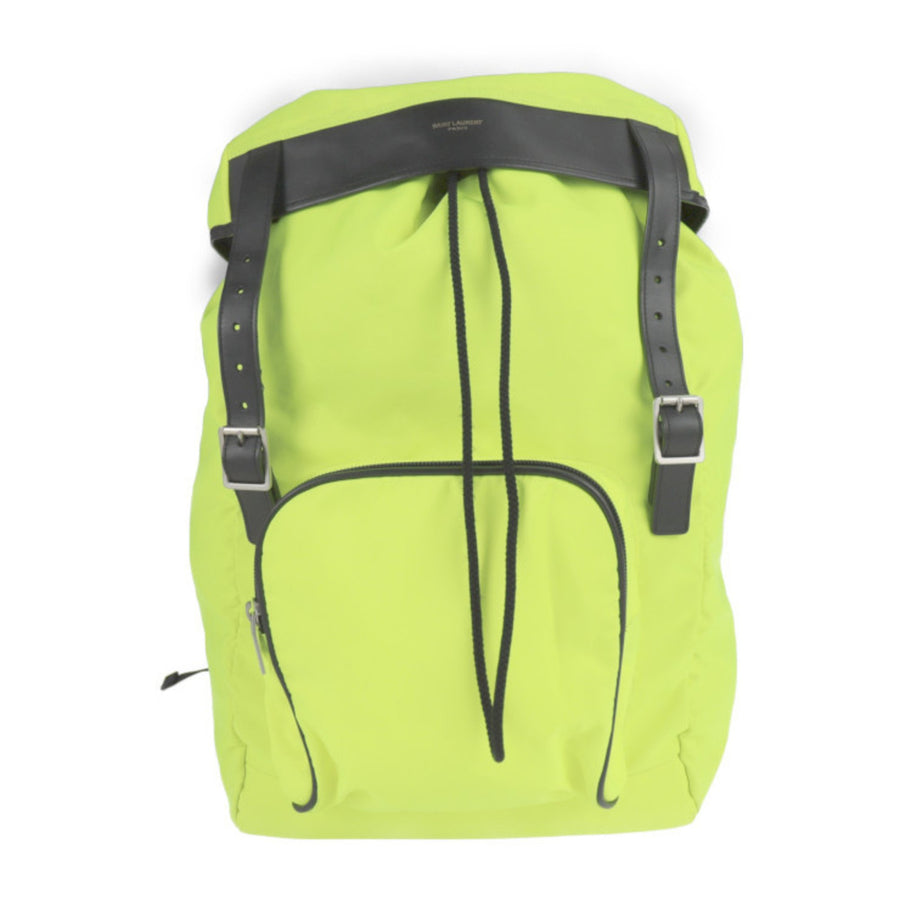 Saint Laurent Green Synthetic Backpack
