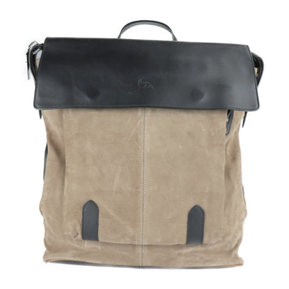 Hermès Gray Canvas Herline