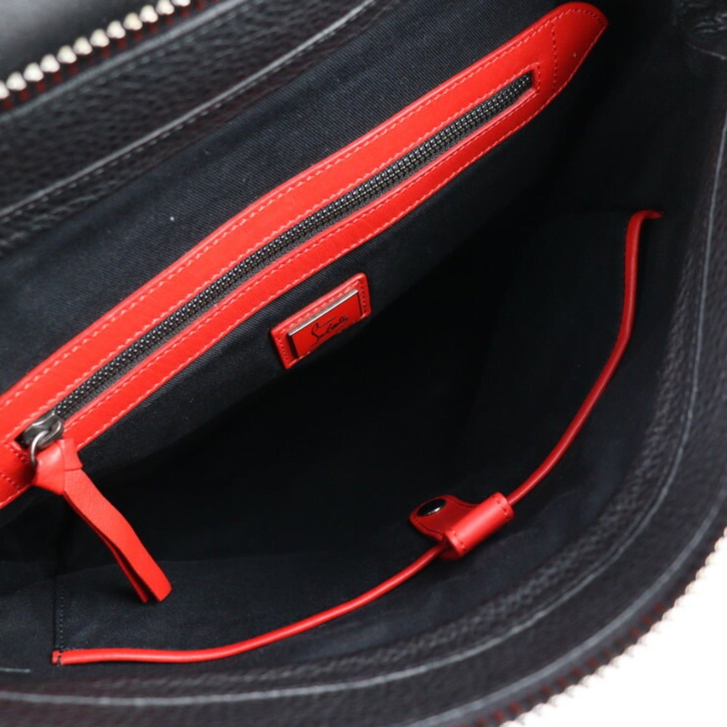 Christian Louboutin Brown Suede Backpack