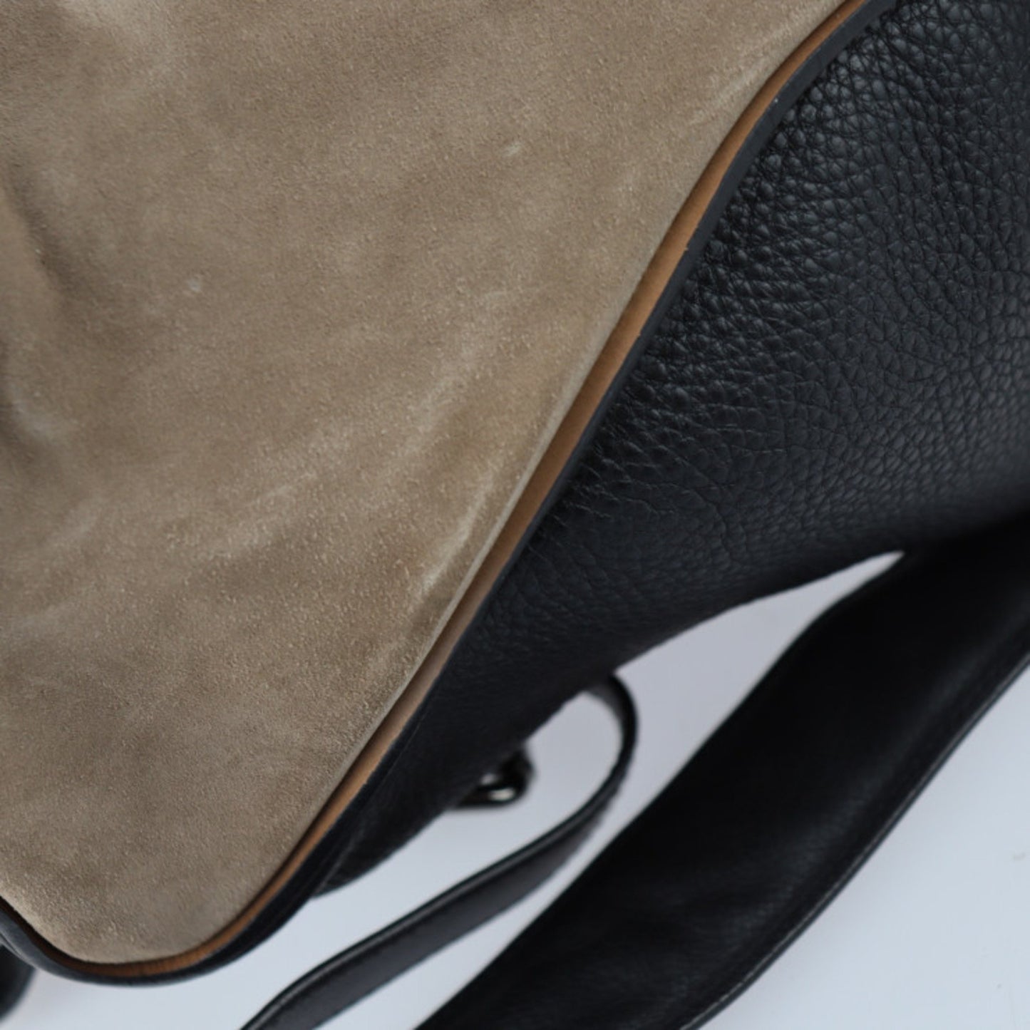 Christian Louboutin Brown Suede Backpack