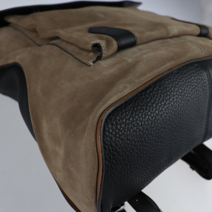 Christian Louboutin Brown Suede Backpack