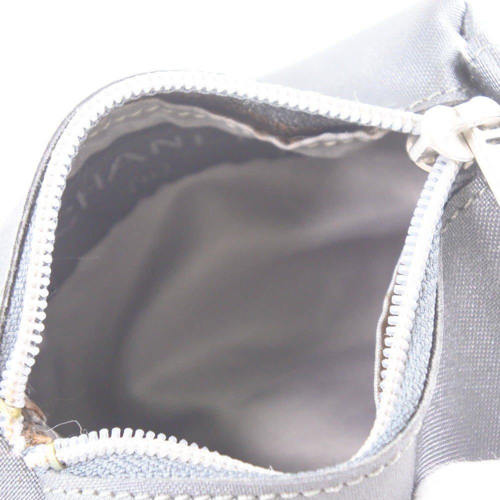 Chanel Gray Synthetic Clutch