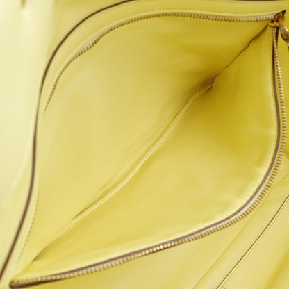 Valentino Garavani Yellow Pony-style Calfskin Roman Stud