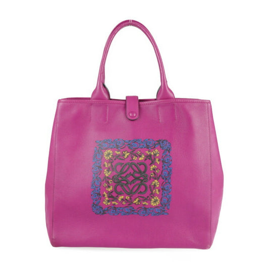 Loewe Purple Leather Barocco
