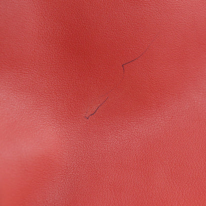 Hermès Red Leather Bolide