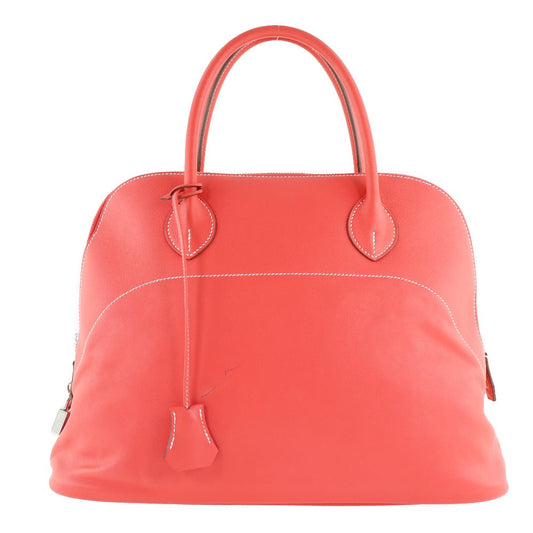 Hermès Red Leather Bolide