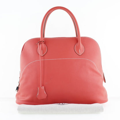 Hermès Red Leather Bolide