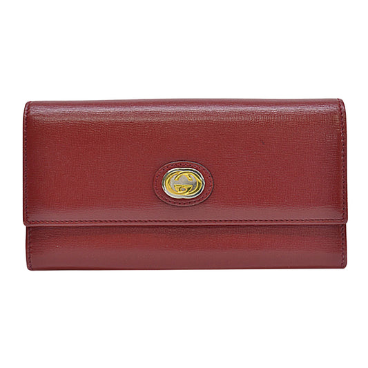 Gucci Red Leather Marina