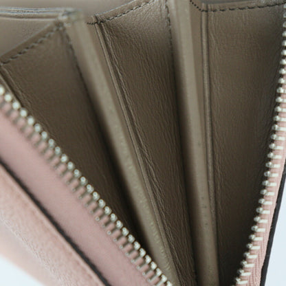 Louis Vuitton Pink Leather Portefeuille Comète