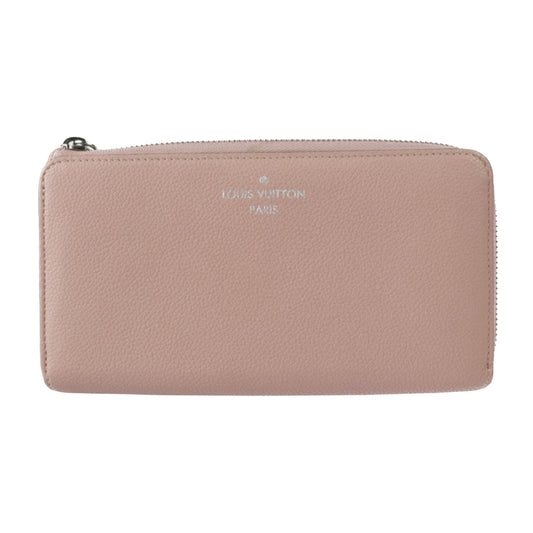 Louis Vuitton Pink Leather Portefeuille Comète