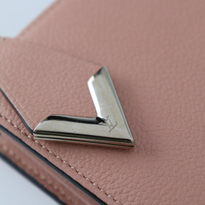 Louis Vuitton Pink Leather Portefeuille Comète