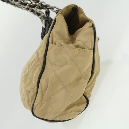 Prada Brown Canvas Handbag