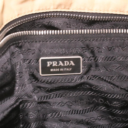 Prada Brown Canvas Handbag