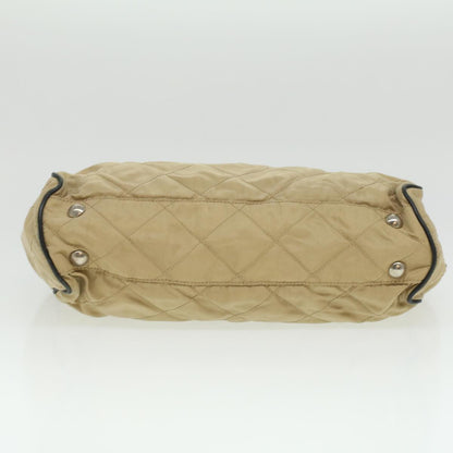 Prada Brown Canvas Handbag