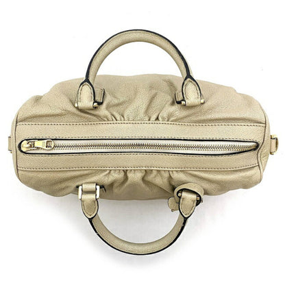 Loewe Gold Leather Handbag