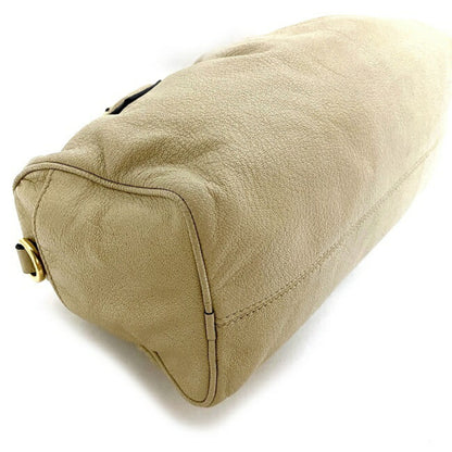 Loewe Gold Leather Handbag