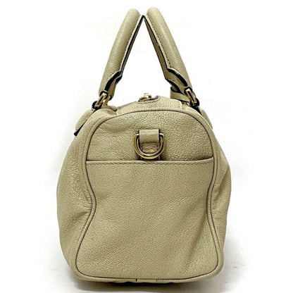 Loewe Gold Leather Handbag