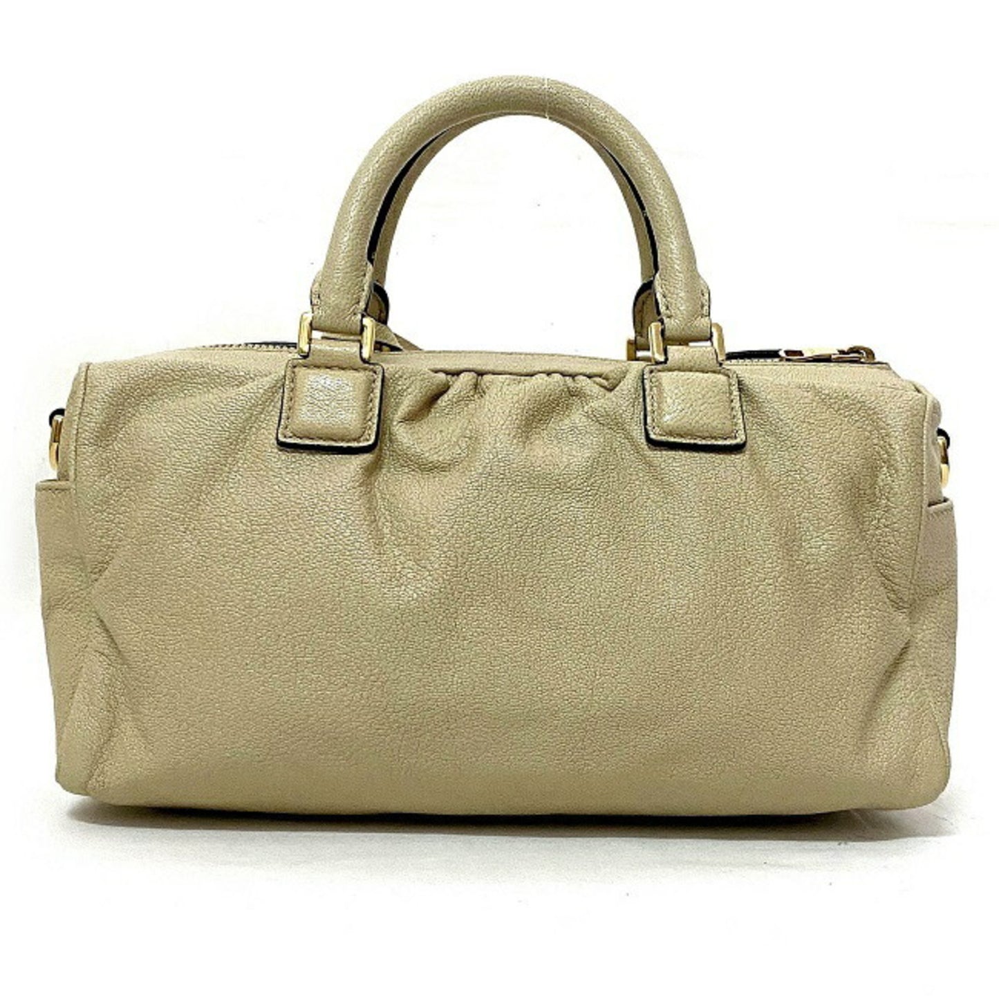 Loewe Gold Leather Handbag