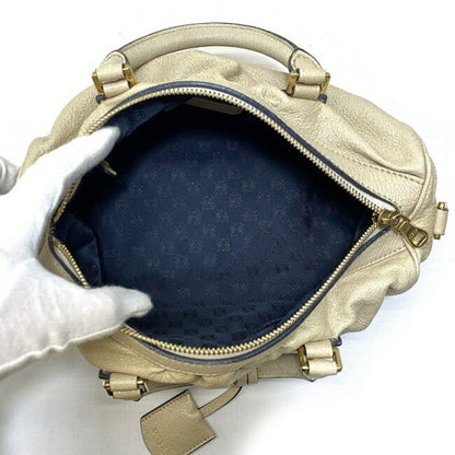 Loewe Gold Leather Handbag