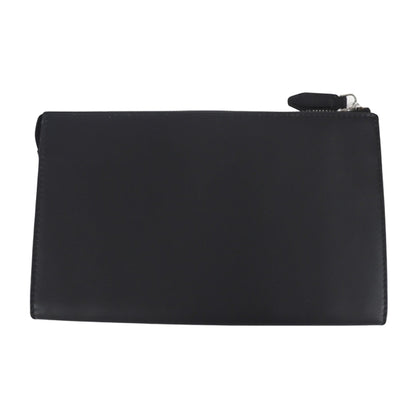 Fendi Brown Canvas Clutch