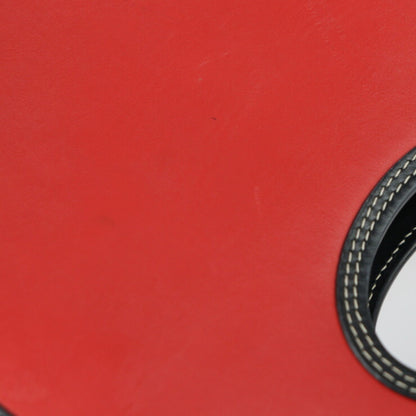 Burberry Red Leather Mini Pocket Bag