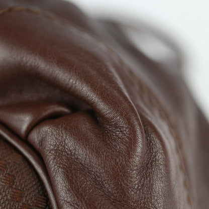 Gucci Brown Leather Diamante
