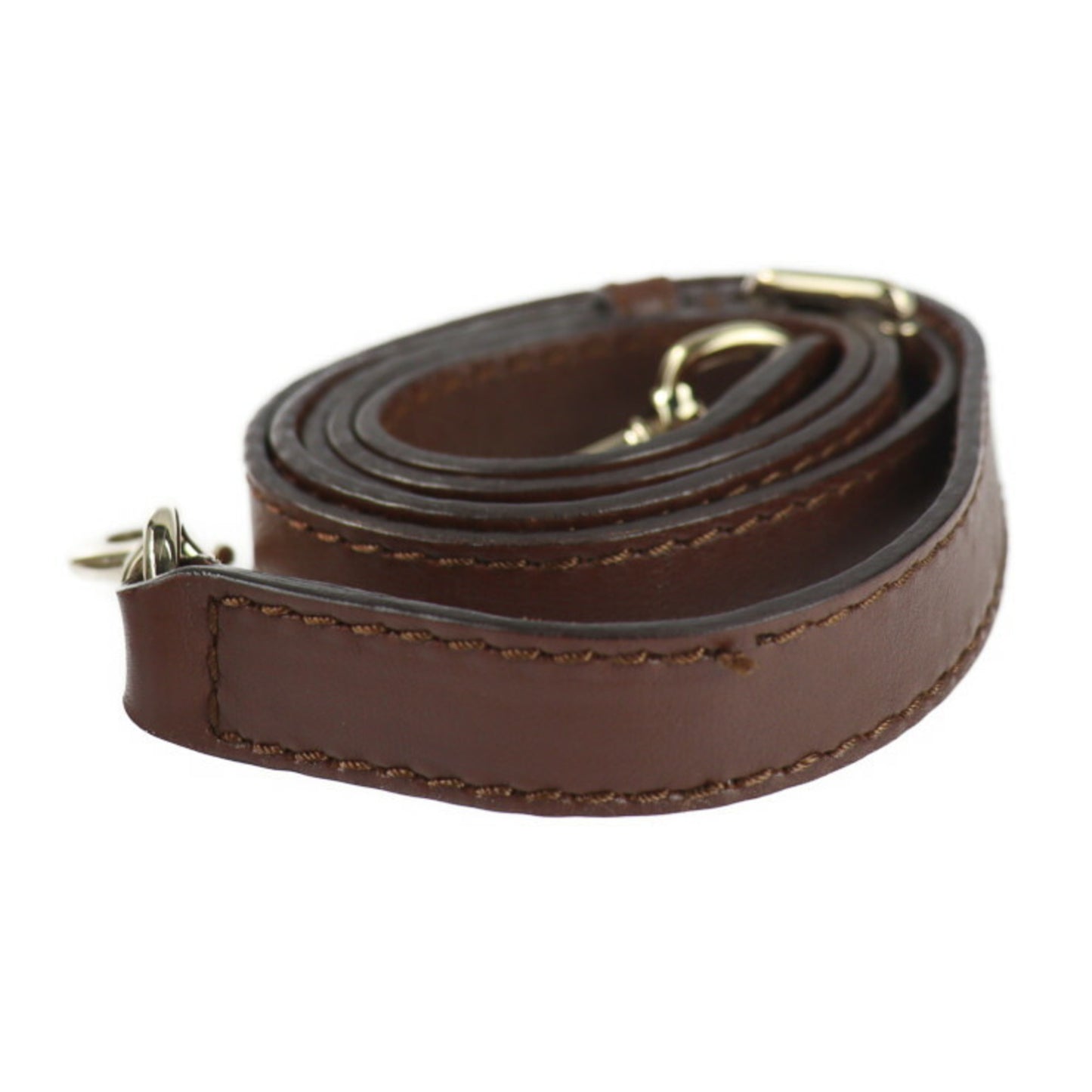 Gucci Brown Leather Diamante