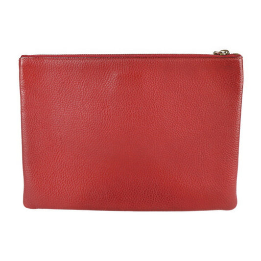 Gucci Red Leather Animalier