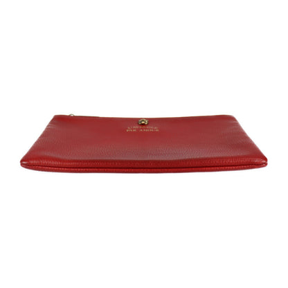 Gucci Red Leather Animalier