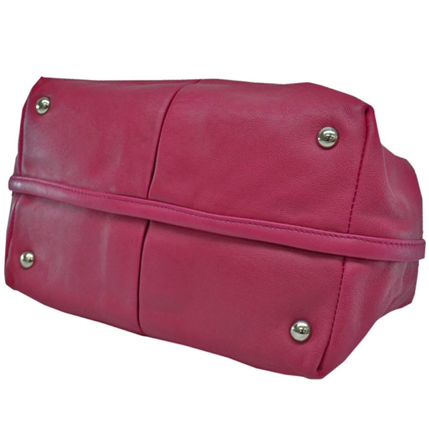 Salvatore Ferragamo Pink Leather Vara