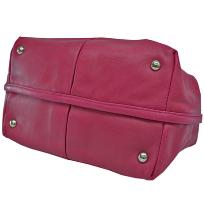 Salvatore Ferragamo Pink Leather Vara
