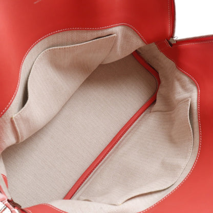 Hermès Red Leather Bolide