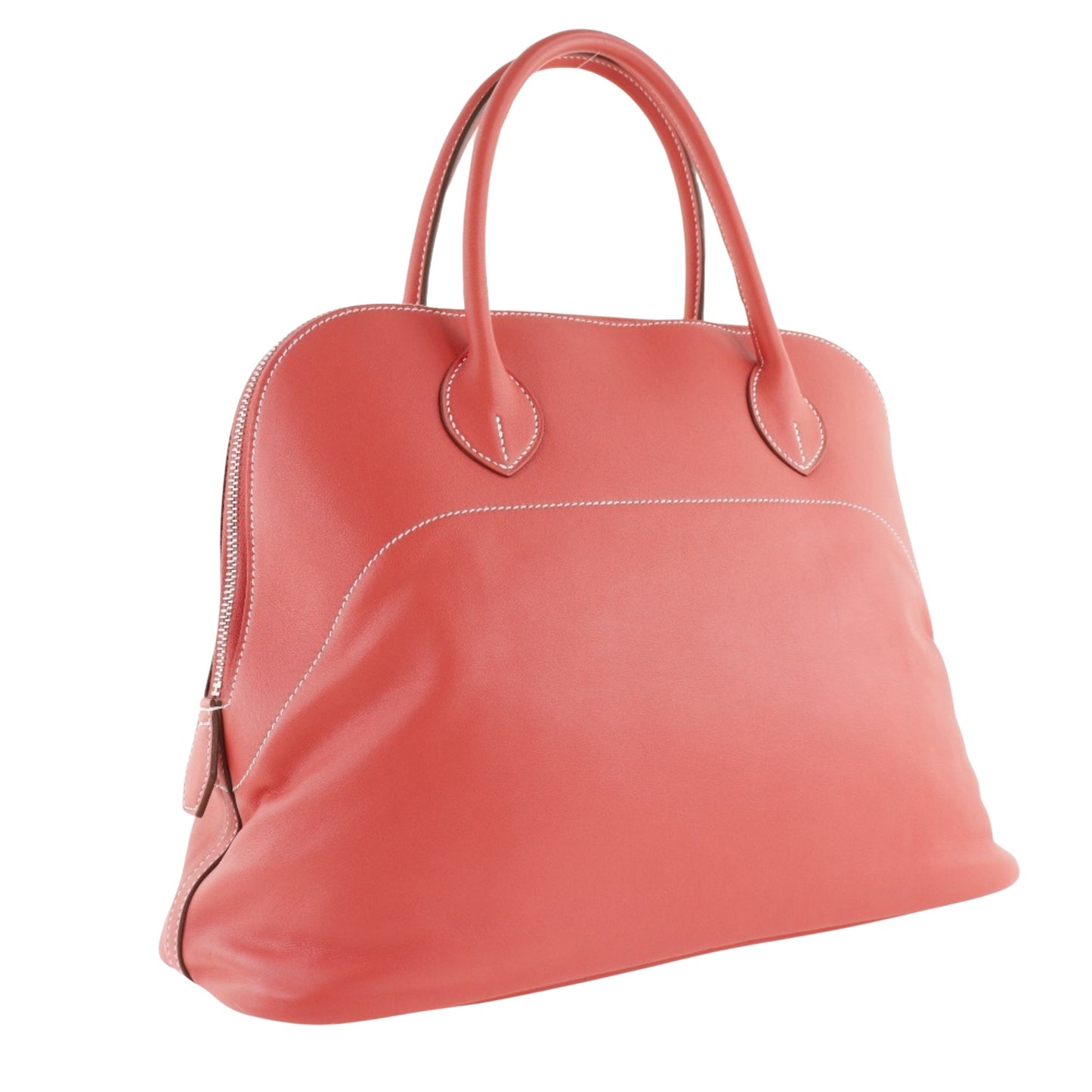 Hermès Red Leather Bolide