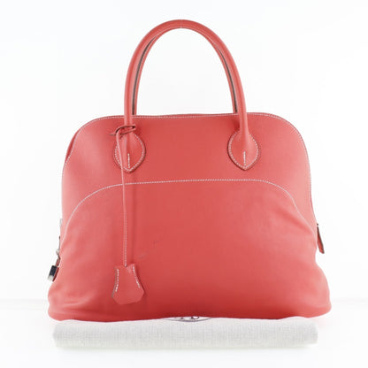Hermès Red Leather Bolide