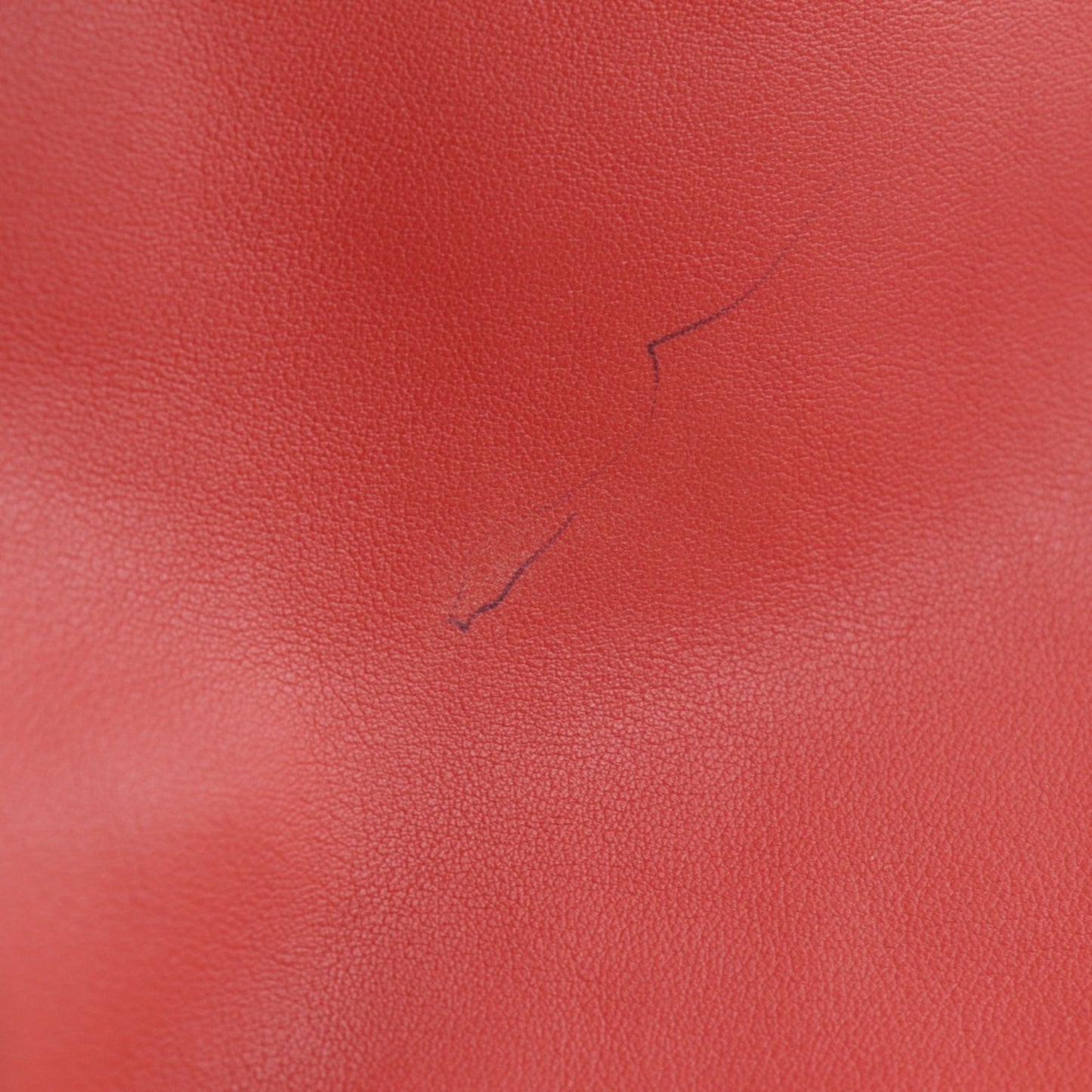 Hermès Red Leather Bolide