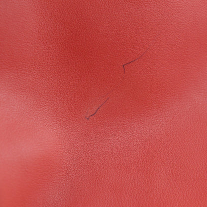 Hermès Red Leather Bolide