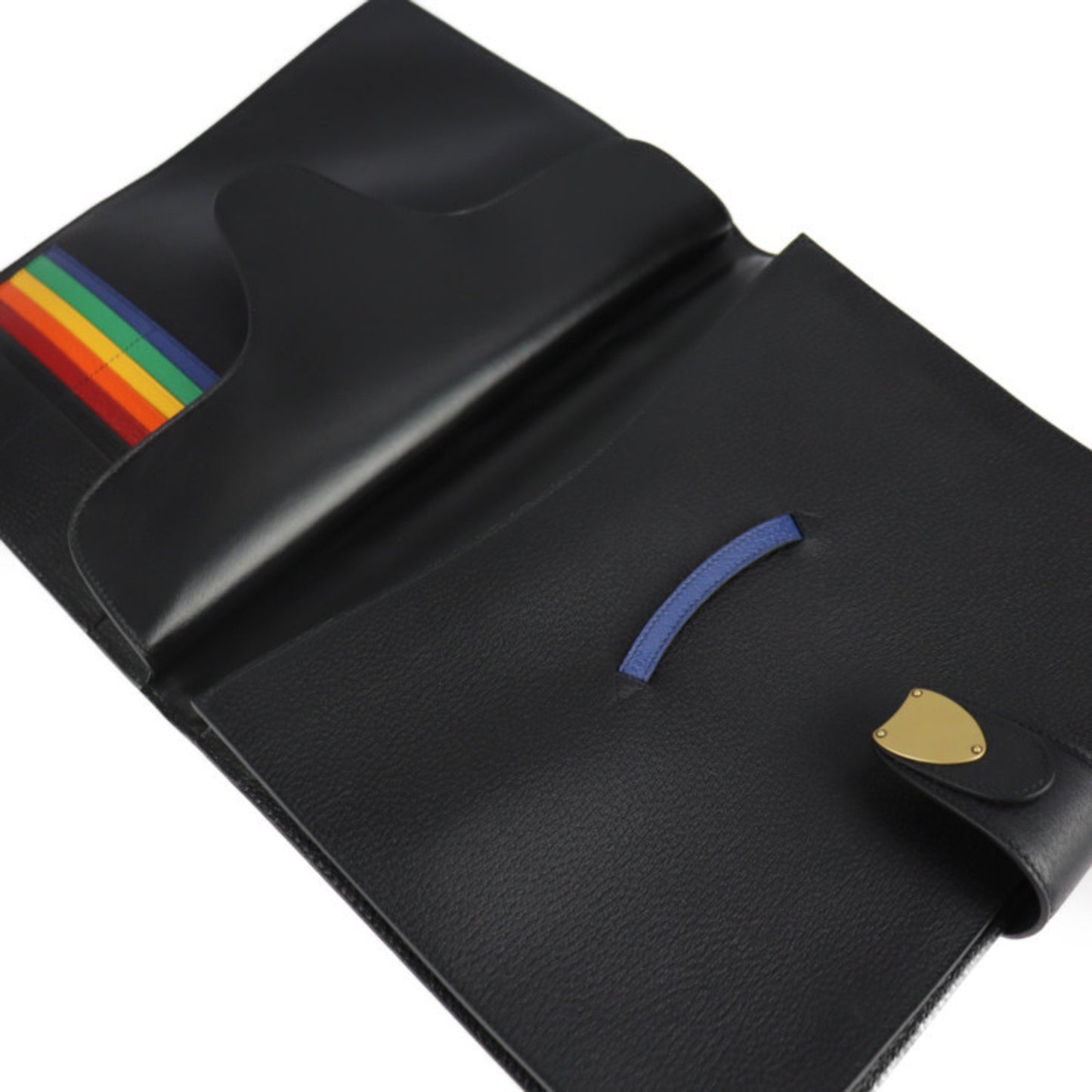 Gucci Black Leather Clutch