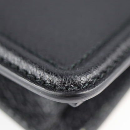 Gucci Black Leather Clutch
