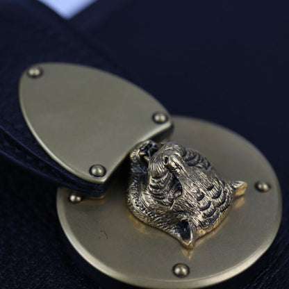 Gucci Black Leather Clutch