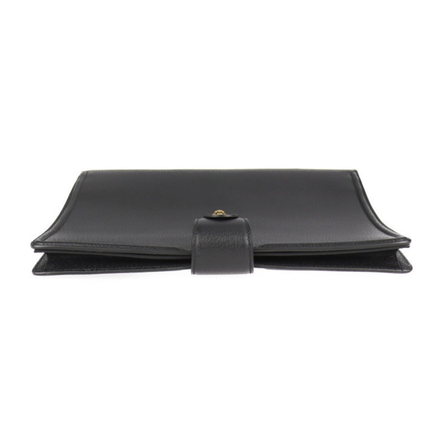 Gucci Black Leather Clutch