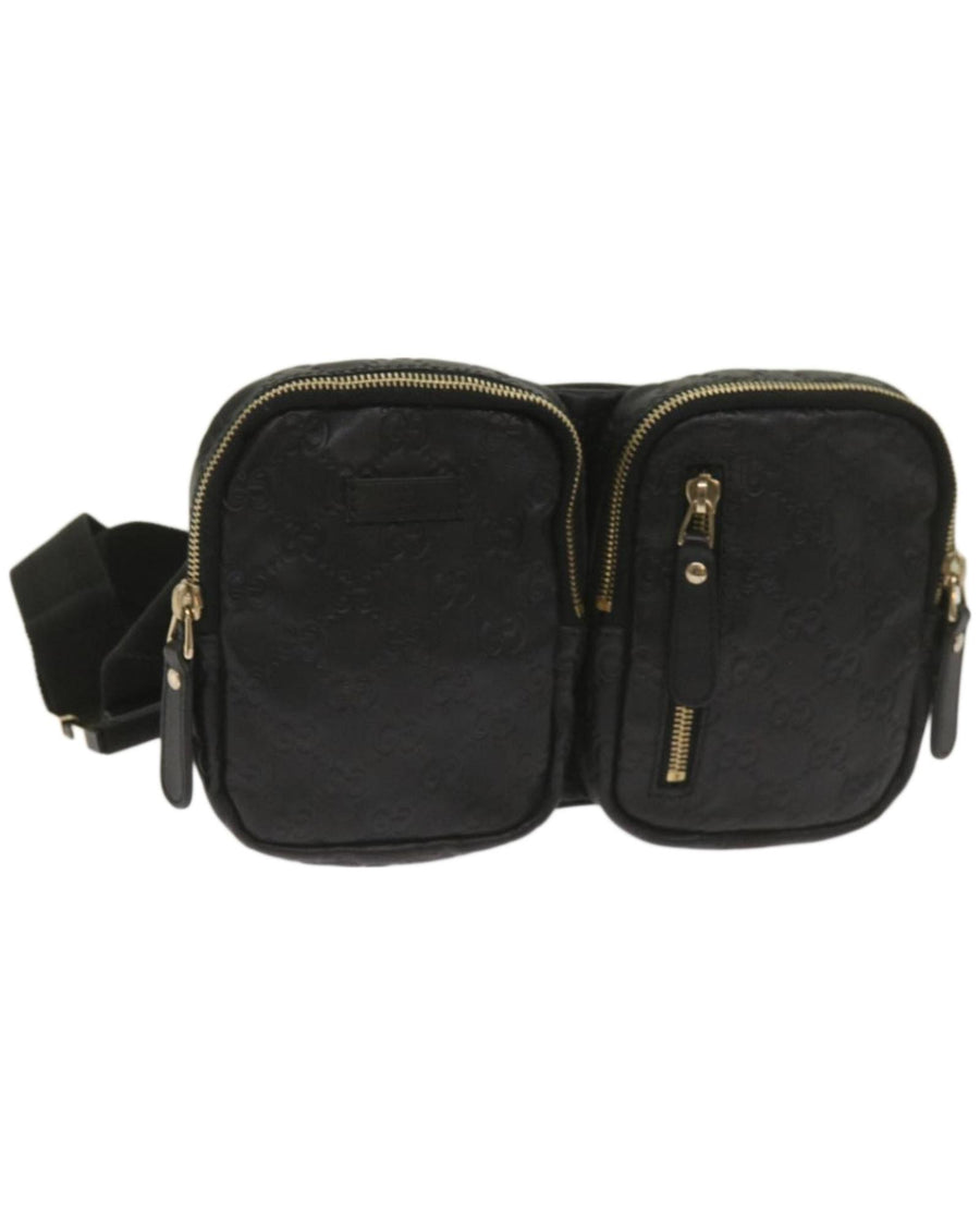 Gucci GG Marmont Belt Bag Black Leather