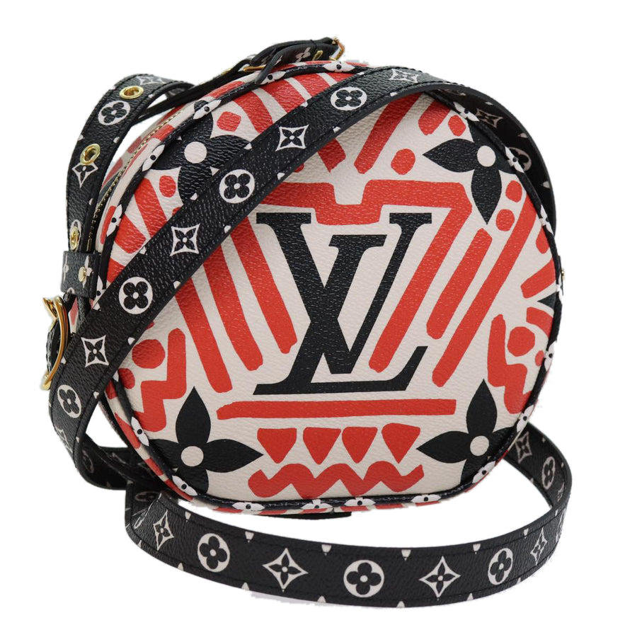 Louis Vuitton Red Monogram Canvas Hat Box Shoulder Bag