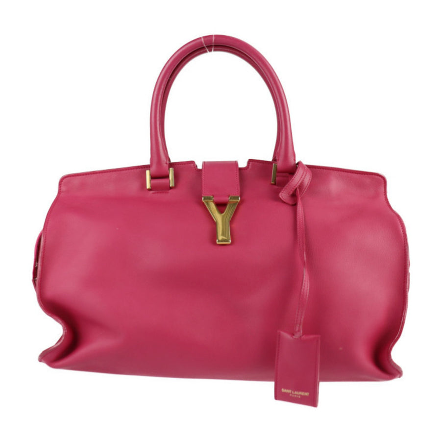 Saint Laurent Pink Leather Y Line