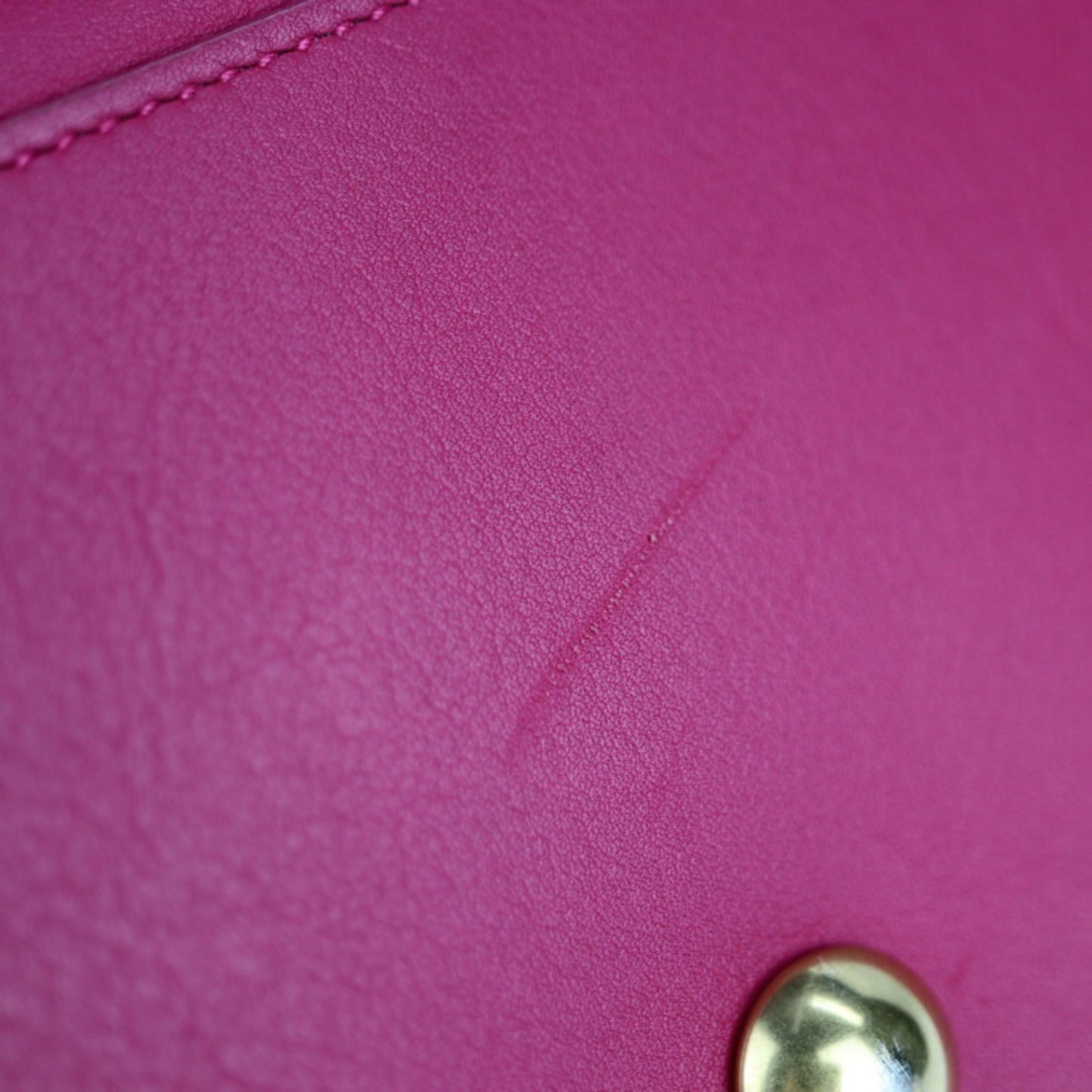 Saint Laurent Pink Leather Y Line